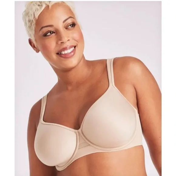 BALI One Smooth Ultra Light Minimizer Underwire Bra Sz 40DD Style 3490 NWOT - Picture 5 of 16